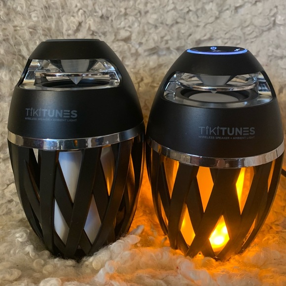 “TikiTunes” Portable Bluetooth Speakers      NWOT - Picture 1 of 5